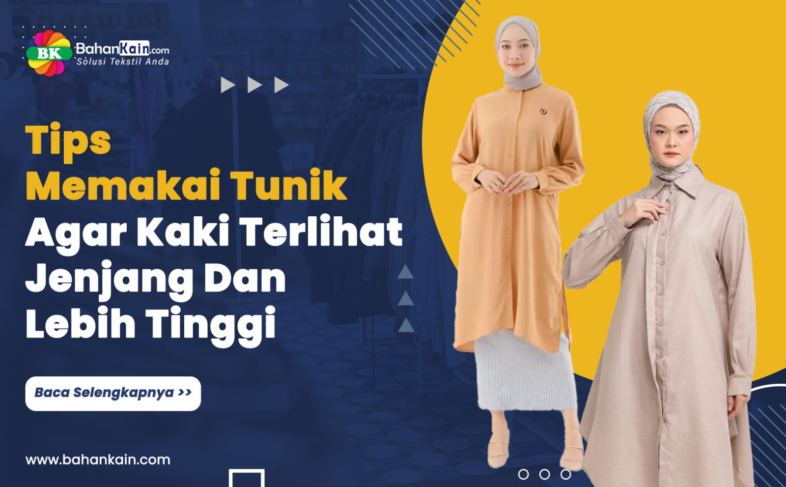 Tips Memakai Tunik Agar Kaki Terlihat Jenjang Dan Lebih Tinggi