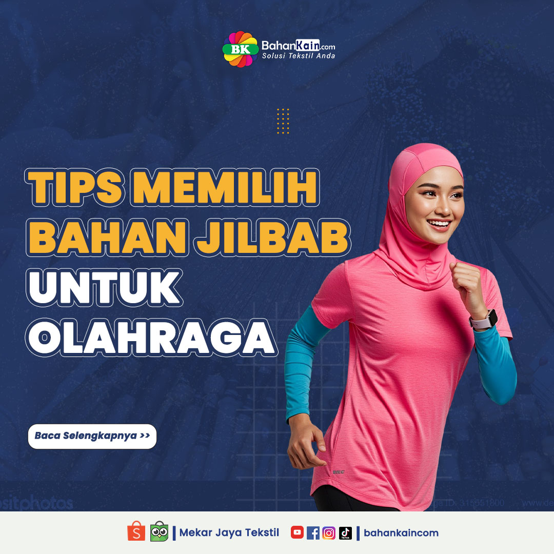 Tips Memilih Bahan Jilbab untuk Olahraga 