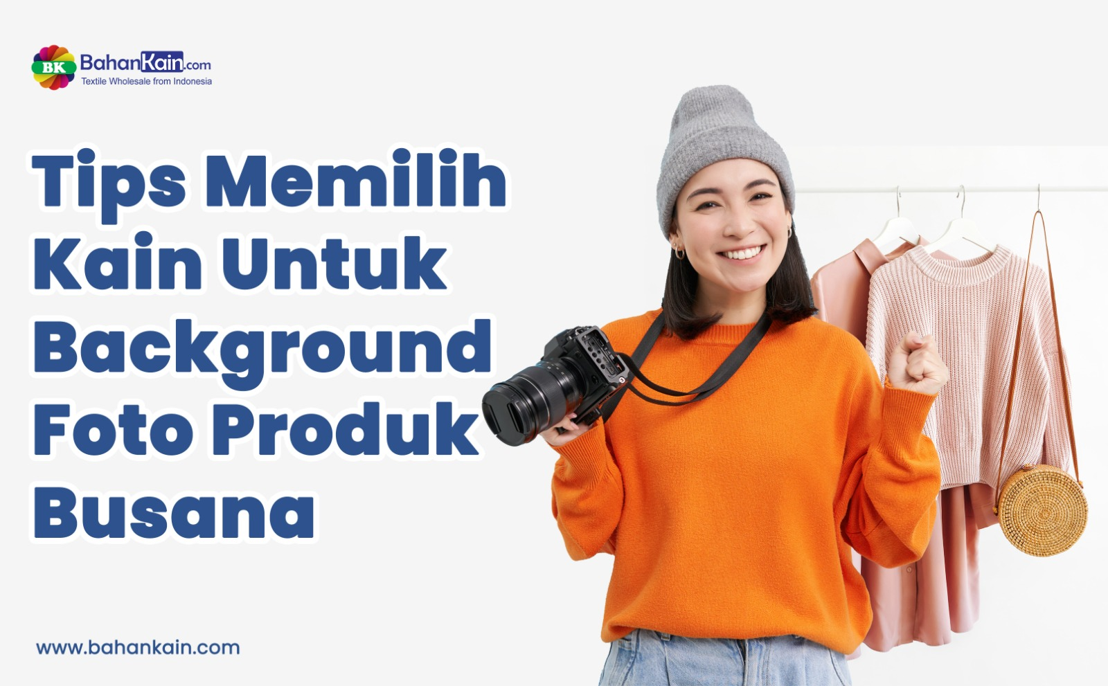 Tips Memilih Kain Untuk Background Foto Produk Busana