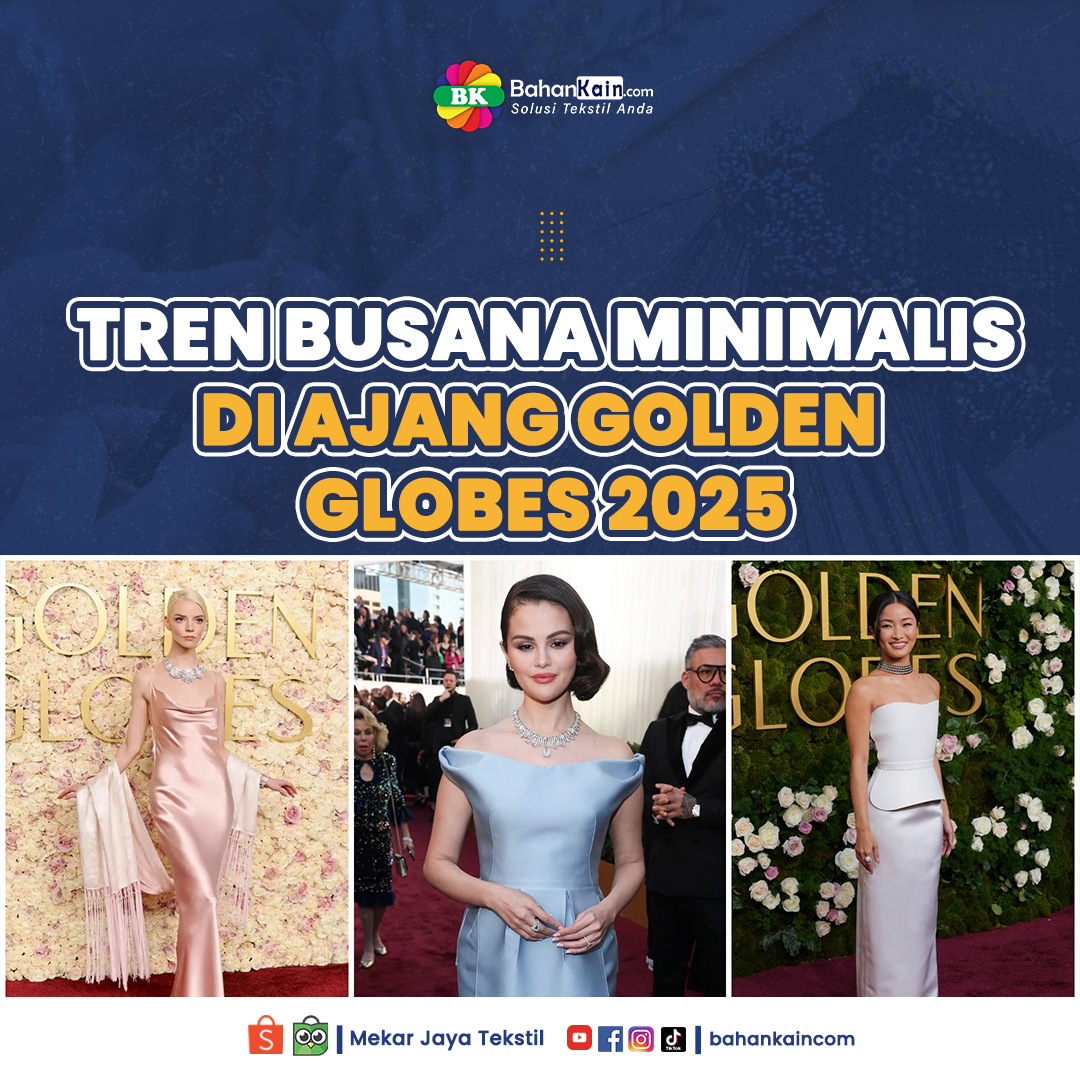 Tren Busana Minimalis Dominasi Ajang Golden Globes 2025