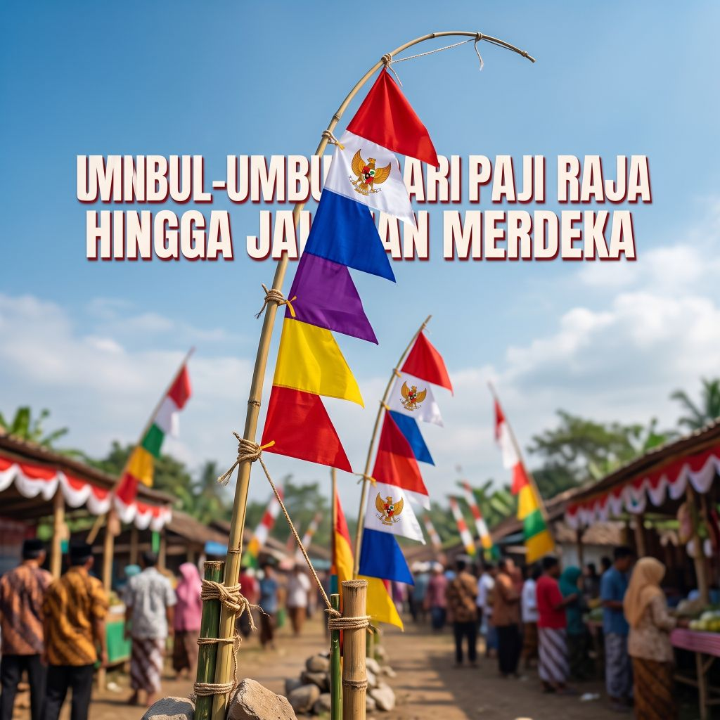 Umbul-Umbul: Bukan Sekadar Bendera Panjang, Ini Sejarah, Makna, dan Rahasia di Baliknya