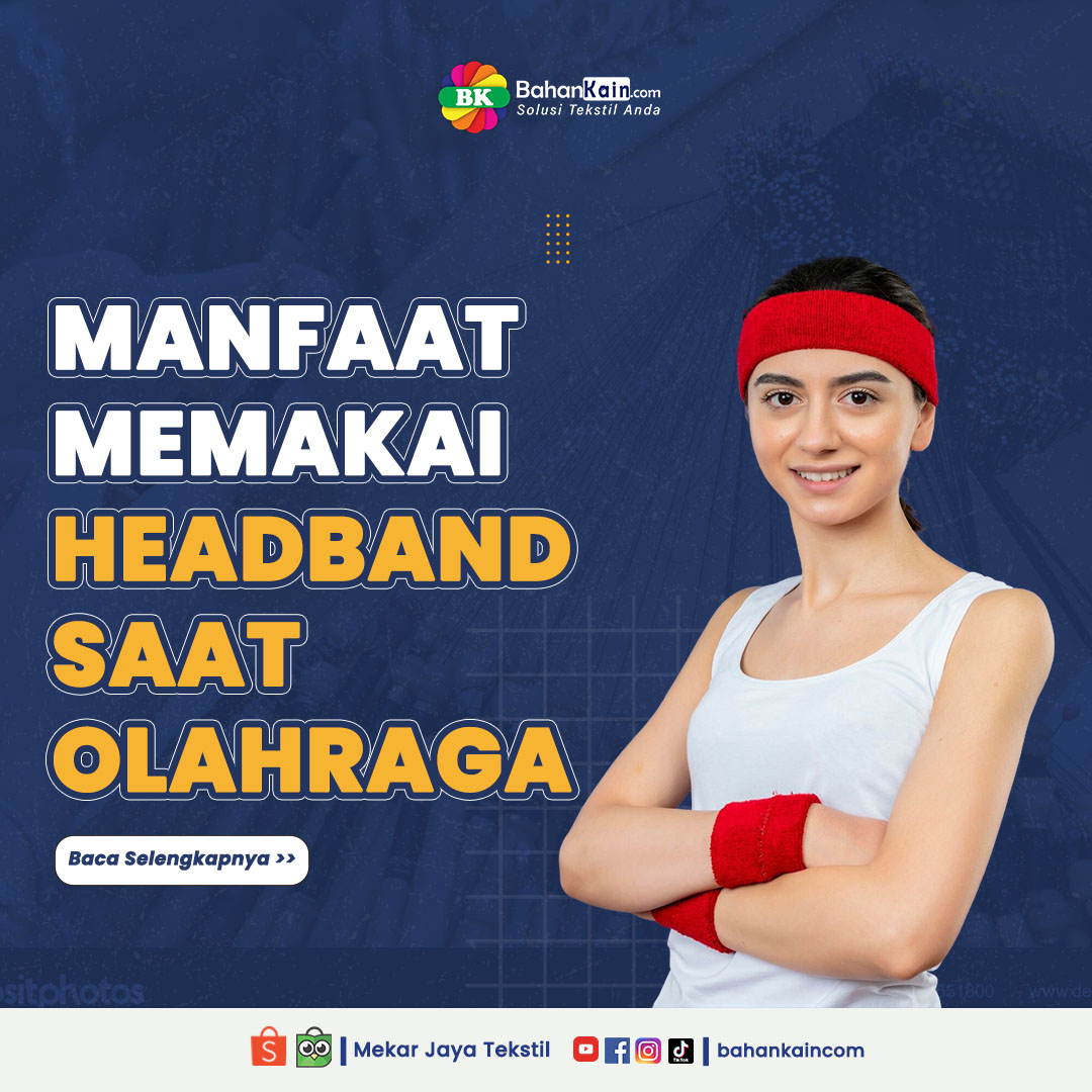 Wajib Tahu! 4 Manfaat Memakai Headband Saat Berolahraga