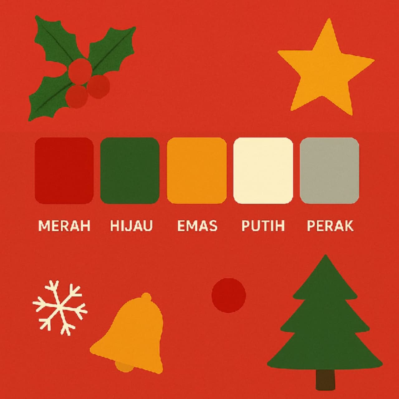 Warna-Warna yang Identik dengan Perayaan Natal: Makna, Sejarah, dan Pengaruhnya dalam Fashion & Tekstil