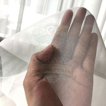 Kain Sutra Organdi Kaca