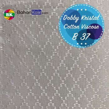 Kain Dobby Viscose Kristal Klasik Broken White - B 37