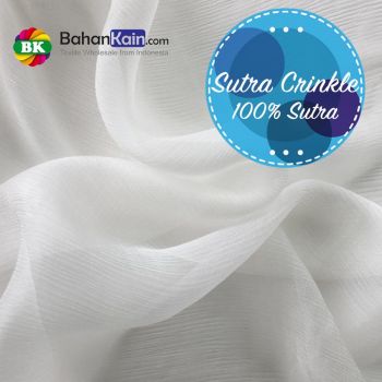 Kain Sutra Kringkel (Silk Crinkle)