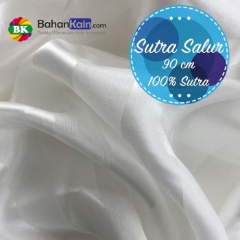 Kain Sutra Salur 3 Lebar 90 CM