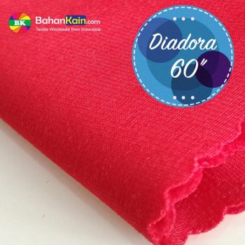 Bahan Kain Diadora Lebar 60" Gramasi 200 - 210 gr