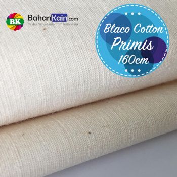 Kain Blacu Katun Primis Lebar 160 CM