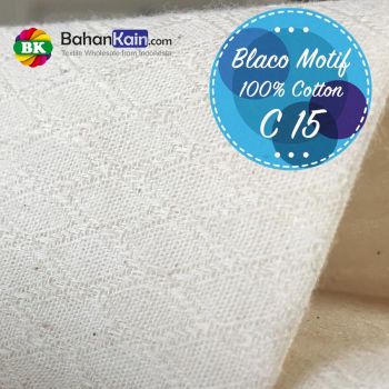 Kain Blaco Katun Motif C15 Lebar 160 CM