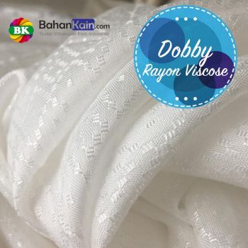 Kain Dobby Rayon Viscose R25 Lebar 115 CM