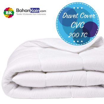 Duvet Cover Hotel CVC 200 TC Putih