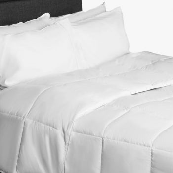 Duvet Cover Hotel Cotton 200 TC Putih
