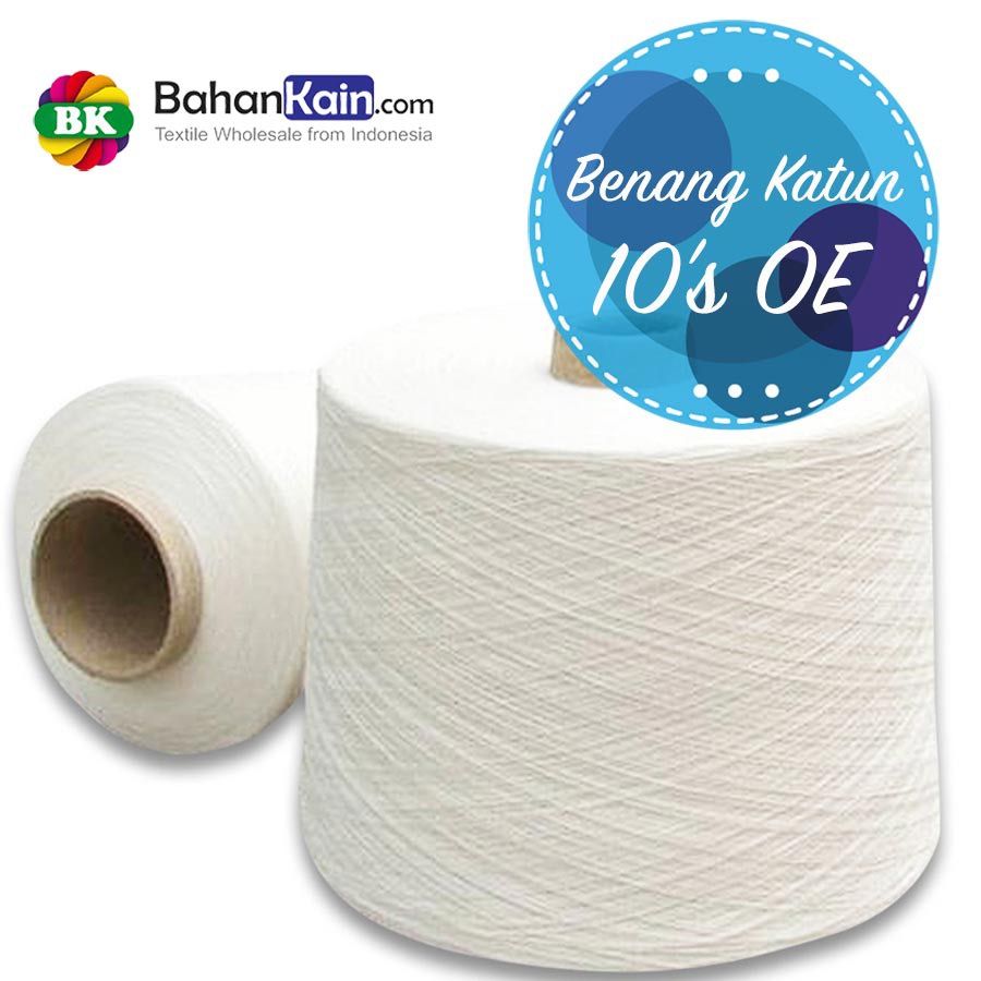 Jual Benang Katun 10s Open End Bahankain Com