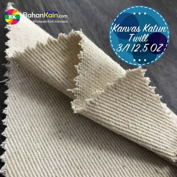 Kanvas Katun Twill 3/1 12,5 oz – Greige BM 10