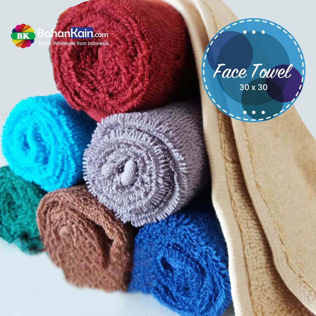 Face Towel 30X30 White 50
