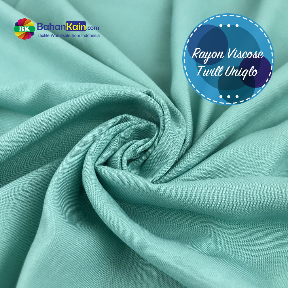 Jual Rayon viscose twill uniqlo