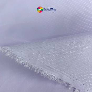 Bahan Beladiri Dolby Putih Kain Taekwondo Karate Beladiri