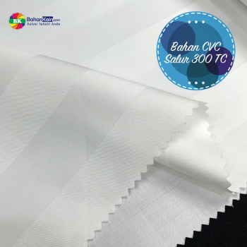 Bahan Sprei CVC Salur 300 TC