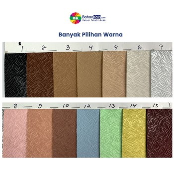 Bahan Tas Lychee Kulit Sintetis