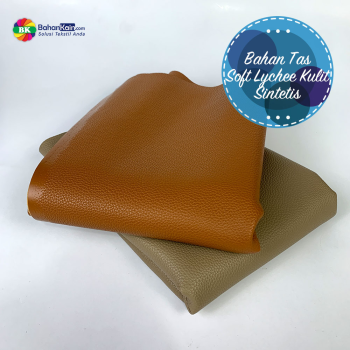 Bahan Tas Soft Lychee Kulit Sintetis