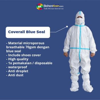 Coveral Blue Seal