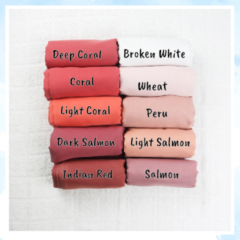 Hajeera Kerudung Segi Empat Polos