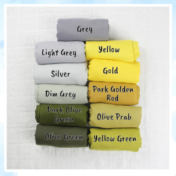 Hajeera Kerudung Segi Empat Polos