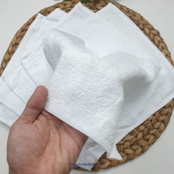  Handuk Osibori 25X25 White 25 