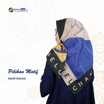 Hijab Saudi Morif Printing