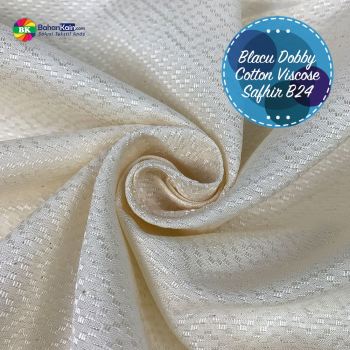 Kain Blaco Dobby Cotton Viscose Safir B24
