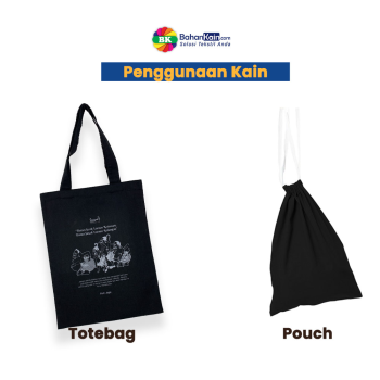 Kain Blacu TCTX Hitam Lebar 155 Cm