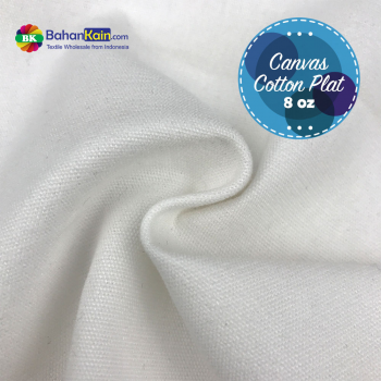 Kain Canvas Cotton Plat 8 Oz