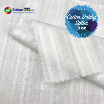 Kain Cotton Dobby Salur 3 Oz