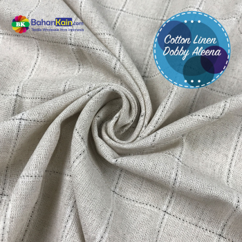 Kain Cotton Linen Dobby Aleena