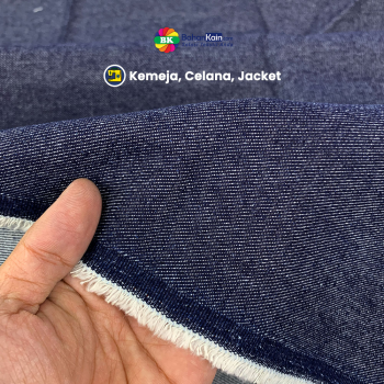 Kain Cotton Washed Denim 10 Oz