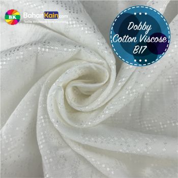 Kain Dobby Cotton Viscose B17