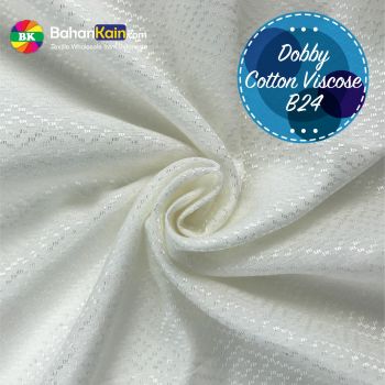 Kain Dobby Cotton Viscose B24