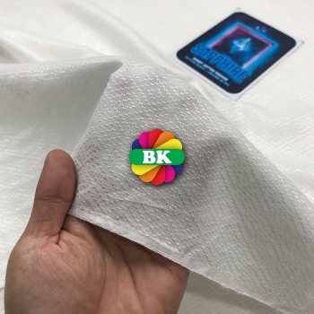 Kain Dobby Cotton Viscose Cap Sapphire