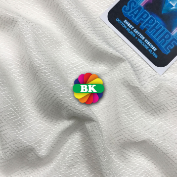 Kain Dobby Cotton Viscose Cap Sapphire