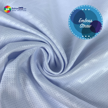 Kain Drifit Emboss Straw