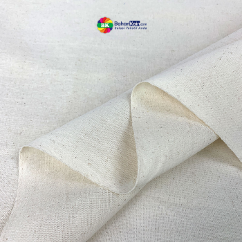 Kain Greige Katun Gelatik Kembar 