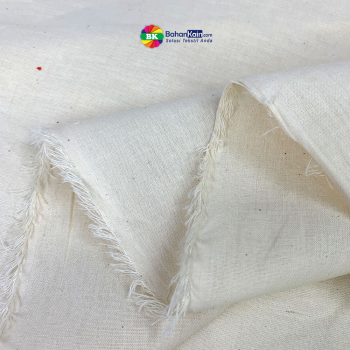 Kain Greige Katun Makarel