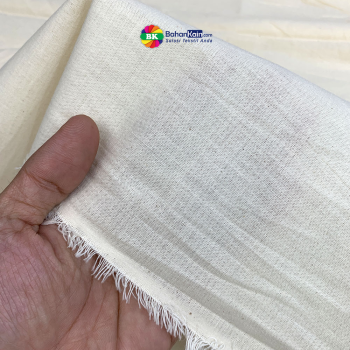 Kain Greige Katun Maleo