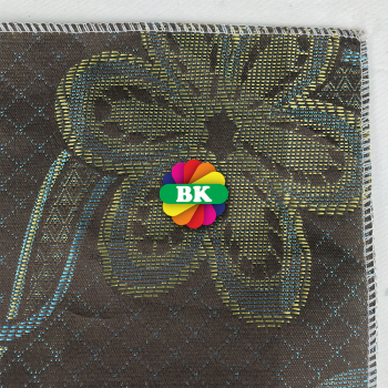 Kain Jacquard Motif Bunga SPM 3D