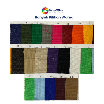 Kain Kanvas Bahan Tas Karung