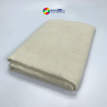 Kain Kanvas Cotton Natural Net
