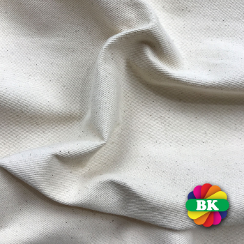 Kain Kanvas Katun Natural  Twill 12 Oz