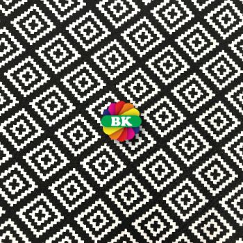 Kain Kanvas Print Motif Tikar