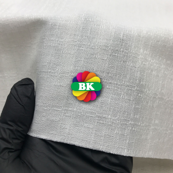 Kain Katun Asaawa Motif White